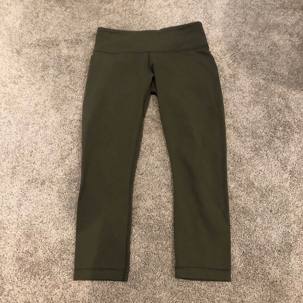Olive Green Lululemon Leggings